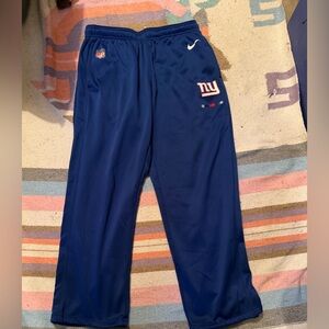 New York Giants Nike NFL On Field  DRI FIT Athletic Pants Men's Blue Size large